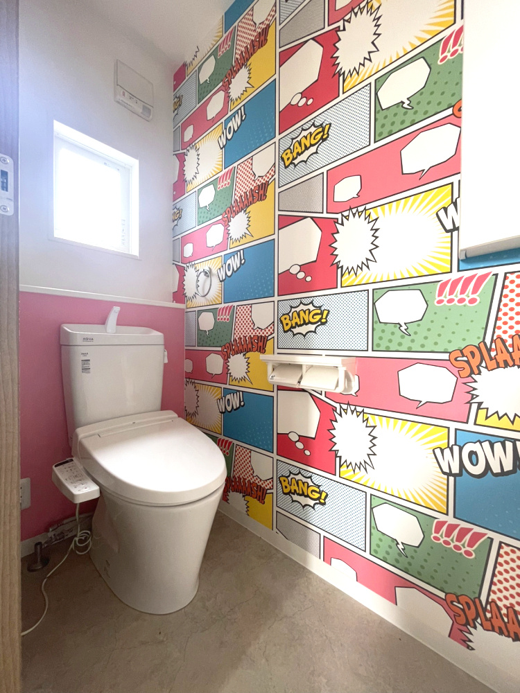 多肥上町　戸建のトイレ