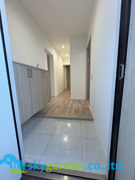 コーポ鵠沼Ｂ棟の玄関