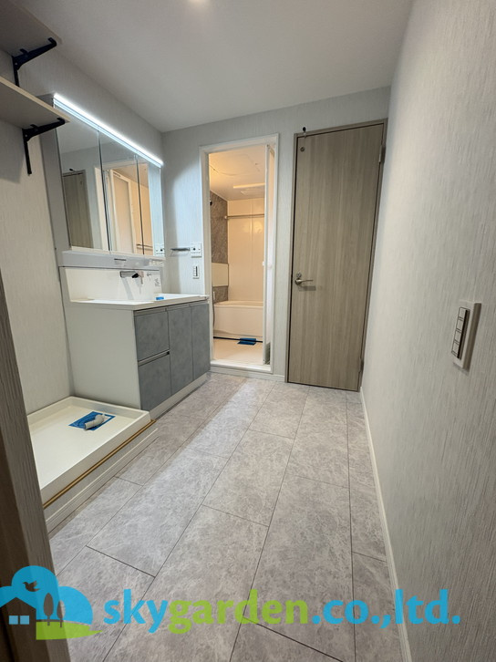 コーポ鵠沼Ｂ棟の脱衣所