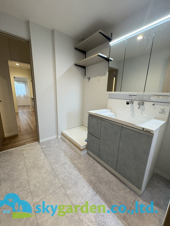 コーポ鵠沼Ｂ棟の脱衣所