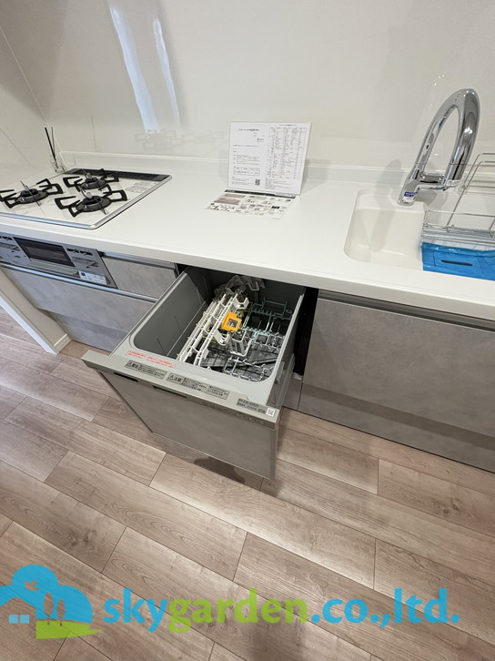 コーポ鵠沼Ｂ棟のキッチン|食洗器