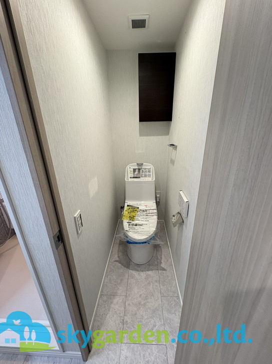 コーポ鵠沼Ｂ棟のトイレ|コンパクトで使いやすいトイレです