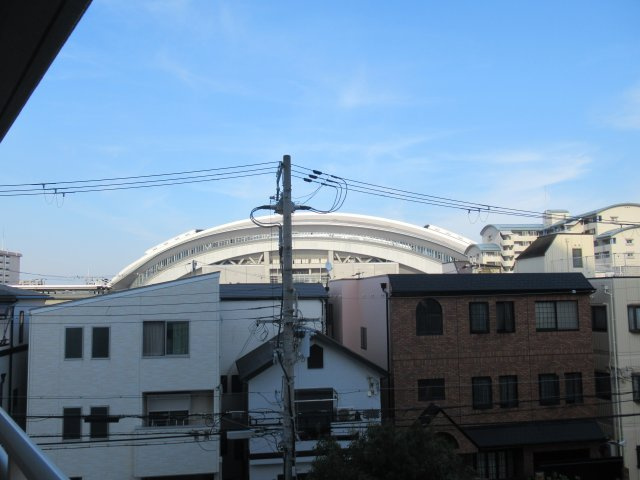 フレール浜山２ＬＤＫの展望|ノエビアスタジアムが見えます