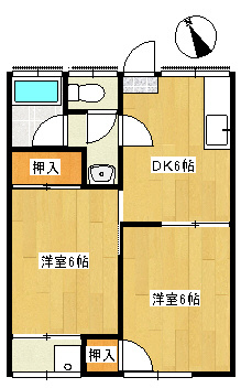 コムレッドハウスの間取り