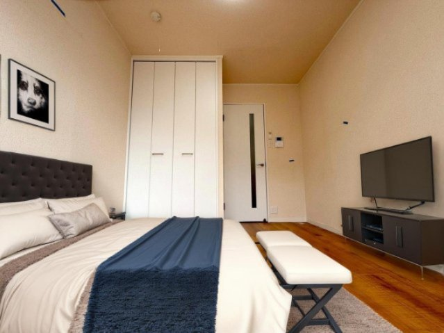 シティハイム 井草庵の寝室|CG家具のため実際は家具が付きません。