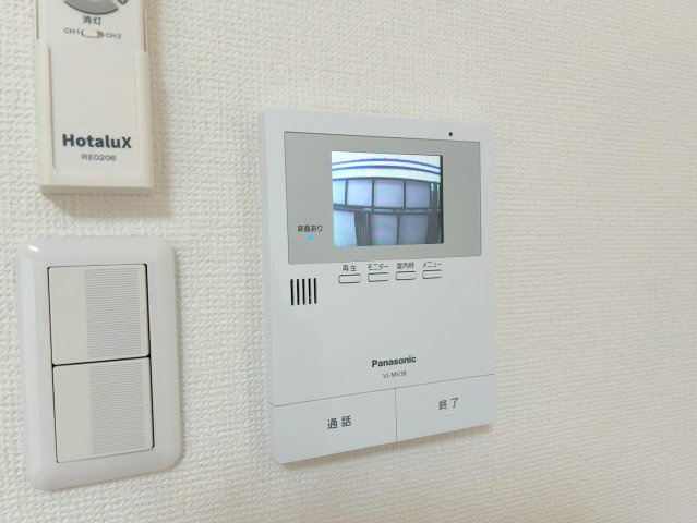 シティハイム 井草庵のセキュリティ|★お顔も見えるTVモニタ付きインターホン★