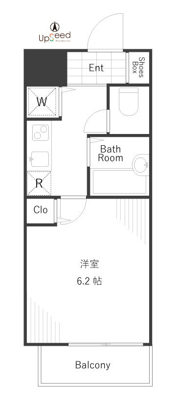 ガラ・シティ高田馬場の間取り|ガラ・シティ高田馬場
