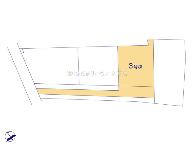 ワイウッドコート加須市南篠崎第３期　新築一戸建て　03の区画図