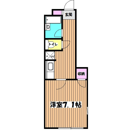 【間取り】 | アムール K・T・T・M