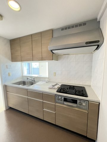 大阪市都島区毛馬町２丁目の賃貸マンションのキッチン