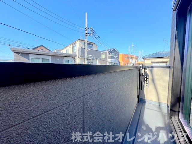 【バルコニー】 | 座間市南栗原6丁目　新築分譲住宅　全1棟 | バルコニー　写真撮影【2026.1】