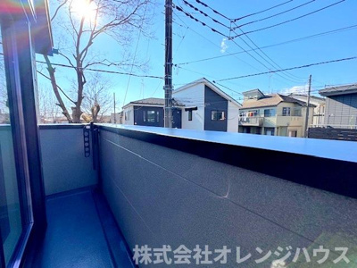 【バルコニー】 | 座間市南栗原6丁目　新築分譲住宅　全1棟 | バルコニー　写真撮影【2026.1】