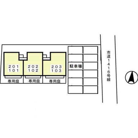 ルミエール赤坂の区画図