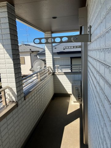 鴨川戸建のバルコニー