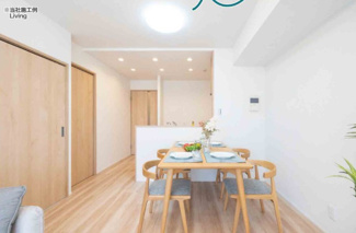 【居間・リビング】 | 新稲毛ガーデンタワーD棟 | 施工例