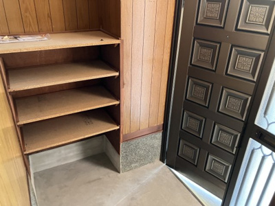 【玄関】 | 魚住町住吉3丁目貸家