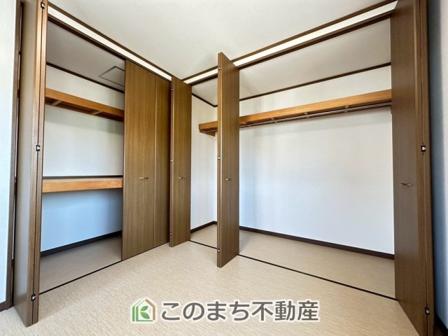 宇都宮市針ヶ谷町中古戸建の収納|収納もたっぷり容量がございます♪大型荷物も収納できて便利ですね！
