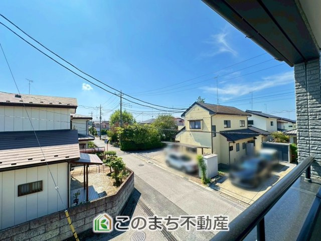宇都宮市針ヶ谷町中古戸建の展望|前面道路が広いので、陽当り・解放感◎になっております！

