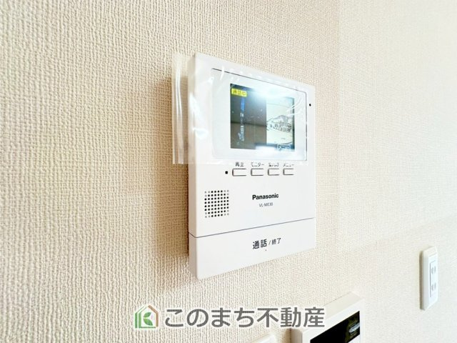 宇都宮市針ヶ谷町中古戸建の設備|ＴＶモニター付きインターホンで防犯面もしっかり安心♪
