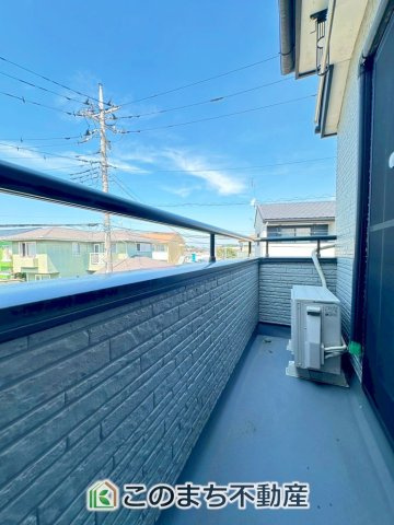宇都宮市針ヶ谷町中古戸建のバルコニー|北西側にもバルコニーがございます☆