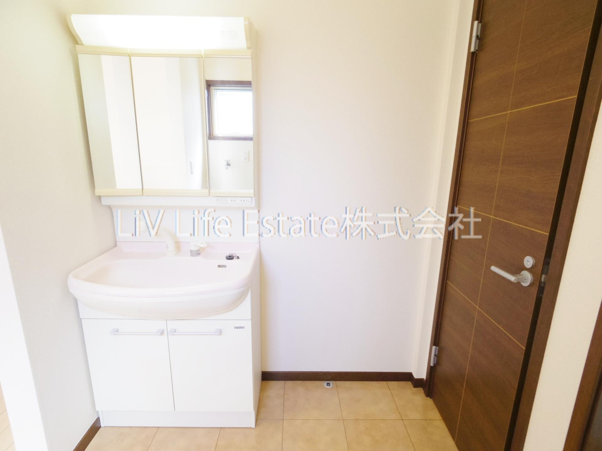 ビガライトビレッジIIの洗面所