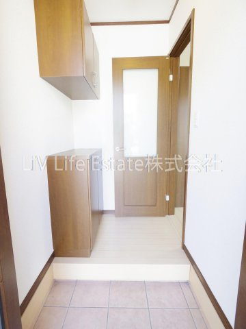 ビガライトビレッジIIの玄関