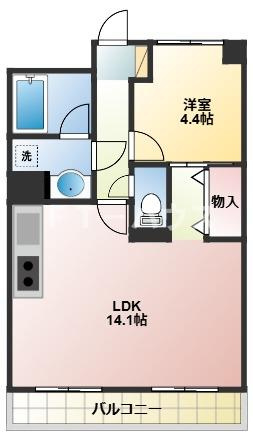 ラ・フォレ薬円台の間取り