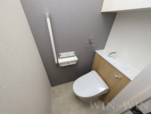 フェリックスコート西内張ノースのトイレ|イメージ（同施工会社同一モデルの写真です）