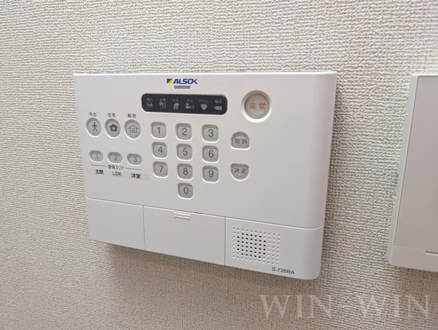 フェリックスコート西内張ノースのセキュリティ|イメージ（同施工会社同一モデルの写真です）