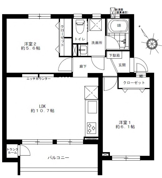 ★仲介手数料無料★たまプラーザ団地５街区９号棟