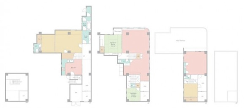 北白川小倉町 中古戸建の間取り
