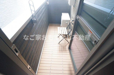 【バルコニー】 | Katze志賀本通(カッツェシガホンドオリ) | ※写真は別号室