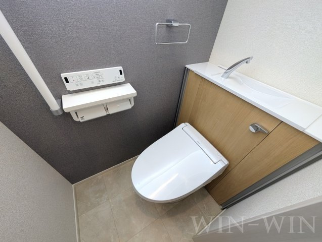 フェリックスコート西内張サウスのトイレ|イメージ（同施工会社同一モデルの写真です）