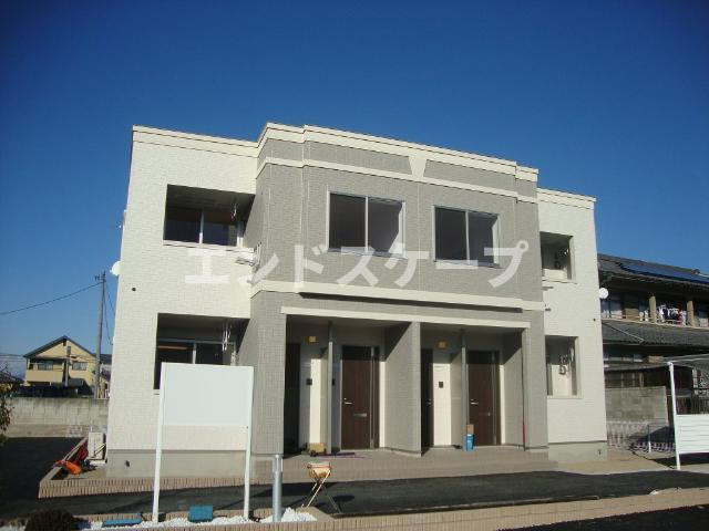 マーベルキューブⅡの外観|外観写真（昼）
高崎、前橋のお部屋探しはエンドスケープまで！お客様の理想お聞かせ下さい♪