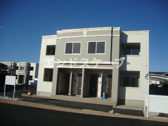 マーベルキューブⅡの外観|外観写真（昼）
高崎、前橋のお部屋探しはエンドスケープまで！お客様の理想お聞かせ下さい♪