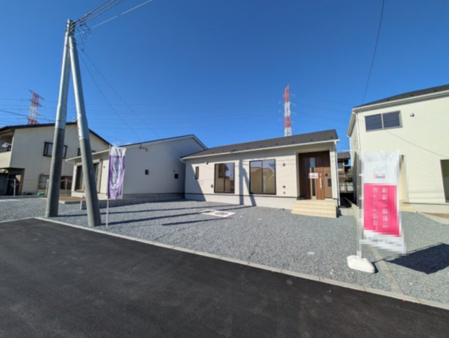 【前面道路含む現地写真】 | クレイドルガーデン高崎市箕郷町下芝第8ー③