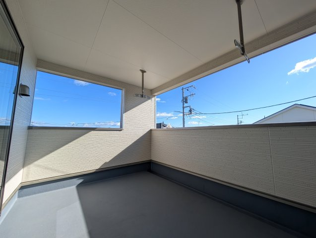 【バルコニー】 | クレイドルガーデン高崎市箕郷町下芝第8ー①