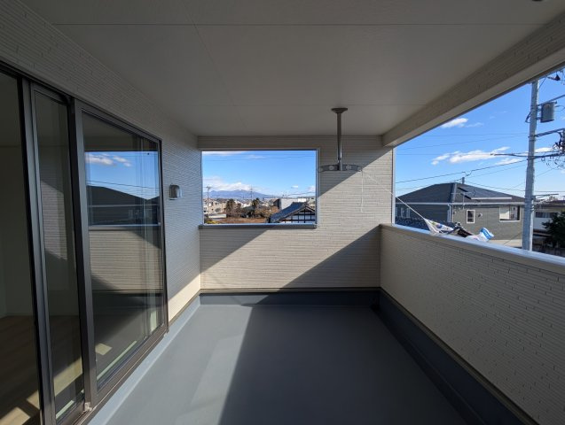 【バルコニー】 | クレイドルガーデン高崎市箕郷町下芝第8ー①