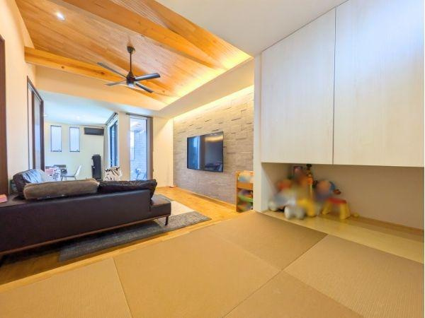 京が丘南4丁目　中古の和室|畳コーナー