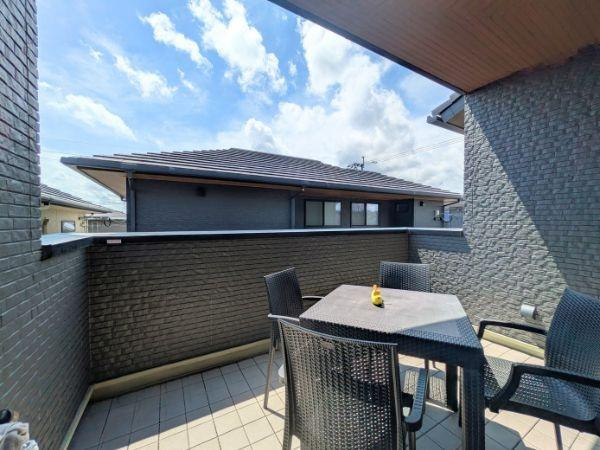 京が丘南4丁目　中古のバルコニー|リビングと続くインナーバルコニー