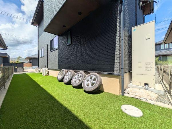 京が丘南4丁目　中古の庭|南面のお庭