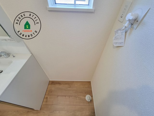 熊本市北区八景水谷3丁目第1-3棟（1号棟）のランドリースペース|ランドリースペースとなります。広々して有効的にご使用できます。 