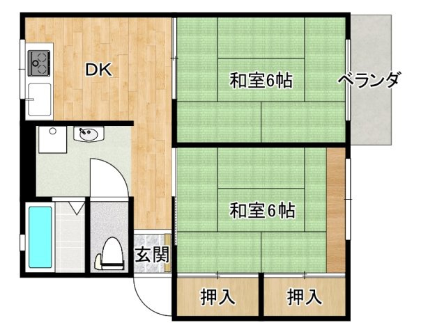 ソファレハイツⅠの間取り