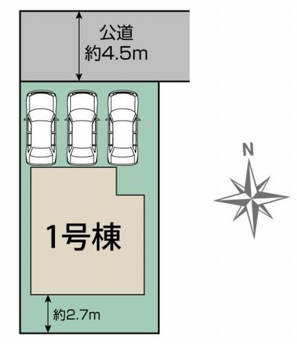 【区画図】 | 【仲介手数料０円】平塚市寺田縄　新築一戸建て | 平塚市寺田縄　新築一戸建て