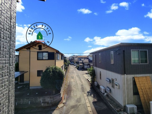 熊本市北区八景水谷3丁目第1-3棟（3号棟）の展望|窓から緑が見える物件も魅力的です。