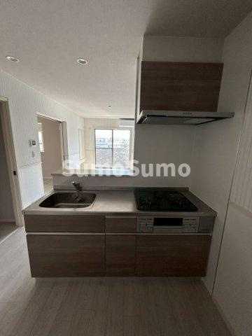 Villa Chaton 高丸(ネコと私の家)のキッチン|お料理しやすいキッチンです