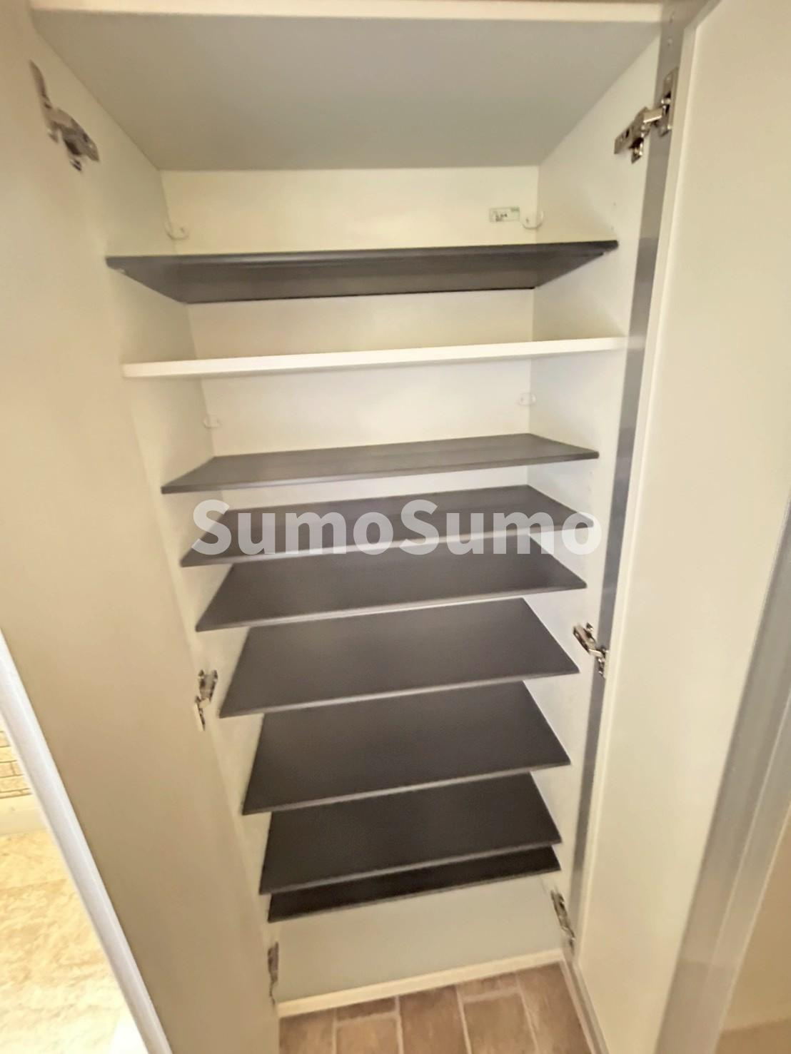 Villa Chaton 高丸(ネコと私の家)の収納|収納豊富です