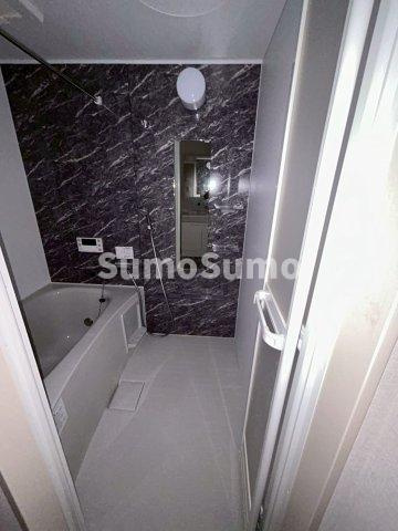 Villa Chaton 高丸(ネコと私の家)の浴室|コンパクトで使いやすいお風呂です