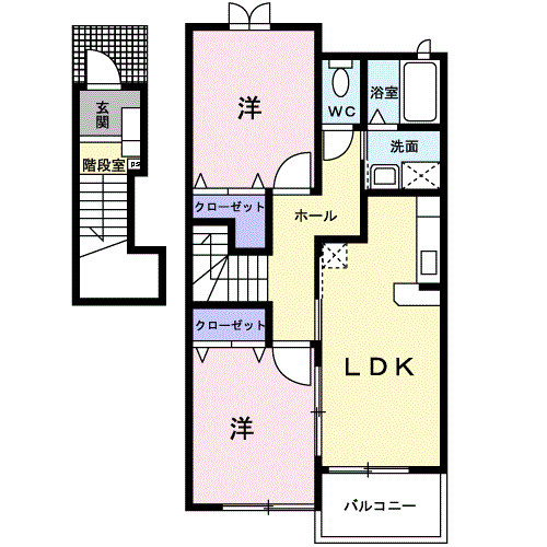 セレーネの間取り