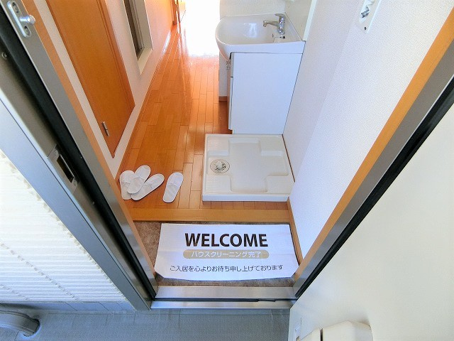 アバンウェルディッツォの玄関